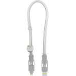 Tye - incharge xl 30cm - cable usb c charge rapide, 100 w - chargeur usb c universel 6 en 1 pour appareils ...