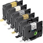 Tze ruban d'�criture compatible pour brother p - touch tze - 231 tze - 335 831 931 234 mq835 lamin� brother ...