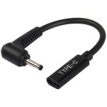 Tzf - type c usb - c femelle � dc 4. 0x1. 7mm prise d'alimentation c�ble adaptateur de charge pour ordinateur ...