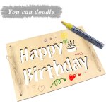 Tzf - carte anniversaire en bois, carte de voeux anniversaire femme homme enfant, cadeau anniversaire ... Tzf - carte anniversaire en bois, carte de voeux anniversaire femme homme enfant, cadeau anniversaire ...
