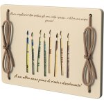 Tzf - carte en bois avec motif cadeau amusant et original en argent tui pour billets ou portefeuille ...