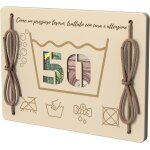 Tzf - carte postale en bois avec motif cadeau amusant et original etui pour billets ou portefeuille ide ...