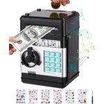 Tzf - tirelire electronique pour enfants tirelire coffre - fort mini atm noir avec mot de passe automatique ... Tzf - tirelire electronique pour enfants tirelire coffre - fort mini atm noir avec mot de passe automatique ...