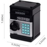 Tzf - tirelire électronique tirelire électronique avec mot de passe, mini atm coffre - fort pour les ... Tzf - tirelire électronique tirelire électronique avec mot de passe, mini atm coffre - fort pour les ...