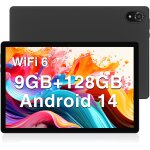 U10 android 14 tablette 9gb ram + 128gb rom (1tb tf) wifi 6 tablette tactile 10 pouces 2024, quad - core ...