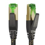 U2013 cable ethernet cat7 avec triple blindage ultra - scuris et gaine en nylon flexible u2013 12, ...