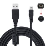 Uc - e6 cble usb pour appareil photo reflex numrique nikon coolpix s3000 s3100 s3200 s8000 s100 s203 ...