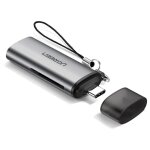 Ugreen 50704 lecteur de carte mémoire usb 3. 2 gen 1 (3. 1 gen 1) type - c gris Ugreen 50704 lecteur de carte mémoire usb 3. 2 gen 1 (3. 1 gen 1) type - c gris