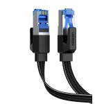 Ugreen cat 8 plat c�ble ethernet rj45 c�ble r�seau nylon tress� 40gbps 2000mhz poe 8p8c compatible avec ...