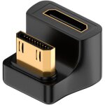 Uhd2. 1 mini adaptateur hdmi 8 k en forme de u coud� vers mini hdmi femelle 180 degr�s vers connecteur ...