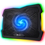 Ultimate refroidisseur pc portable 11  a 17  - eclairage rgb - support ordinateur portable gaming - nouveaut ...