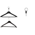 Unilux cintre, en plastique, couleur: noir