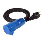 Unitec 47457 adaptateur caravane h07rn - f3g2, 5 16 a / 16 a 1, 5 m
