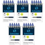 Universal 852 lot de 5 cartouches d'encre effa�ables pour roller � cartouche breeze, base senso / ball ...