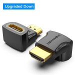 Upgraded down 2 pieces vention - adaptateur hdmi 90 270, convertisseur m�le vers femelle � angle droit ...
