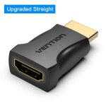 Upgraded straight 1 piece vention - adaptateur hdmi 90 270, convertisseur m�le vers femelle � angle droit ...