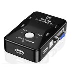Usb 2. 0 kvm souris commutateur clavier vga splitter box commutateur kvm usb