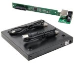 Usb 2. 0 universal notebook externe 12, 7 mm cd / dvd sata port lecteur optique kit de botier