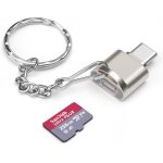 Usb 3. 0 type - c to micro sd sdhc sdxc otg reader adapter / tf card reader with key ring compatible ... Usb 3. 0 type - c to micro sd sdhc sdxc otg reader adapter / tf card reader with key ring compatible ...