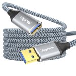 Usb 3. 0 rallonge usb 5m, 5gbps cable extension mâle a vers femelle a compatible avec clé usb, hub usb, ... Usb 3. 0 rallonge usb 5m, 5gbps cable extension mâle a vers femelle a compatible avec clé usb, hub usb, ...