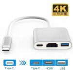 Usb 3. 1 type - c adaptateur hdmi 4k, adaptateur usb type c vers hdmi 4k 1080p usb - c numrique av adaptateur ...