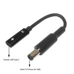 Usb 3. 1 type c usb c chargeur pour ordinateur portable adaptateur secteur convertisseur usb type c femelle ...