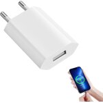 Usb charger, 5v / 1a usb plug, usb charger socket, universal usb charger adapter for i - phone, tablet, ...