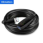Usb actif 3. 0 câble rallonge 10m 5m usb 3. 0 rallonge avec amplificateur usb 3. 0 câble d'extension ... Usb actif 3. 0 câble rallonge 10m 5m usb 3. 0 rallonge avec amplificateur usb 3. 0 câble d'extension ...