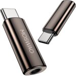 Usb c a 3, 5 mm audio casque adaptateur, usb c jack 3. 5mm coud� adaptateur en alliage de zinc compatible ...