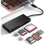 Usb c card reader sd / tf / cf / xd / ms type - c 5 gps high speed 7 in 1 xd for sdxc sdhc tf micro sd ...