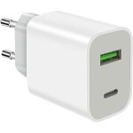 Usb c fast chargers, 2 ports 20w usb c charger adapter for iphone 16 15 14 13 12 11 pro max se xs xr ...