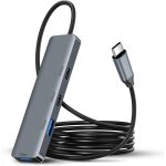 Usb c hubs 3. 0, 4 port usb c hub, usb splitter, 5gbps usb c docking station, pour ordinateur portable, ... Usb c hubs 3. 0, 4 port usb c hub, usb splitter, 5gbps usb c docking station, pour ordinateur portable, ...