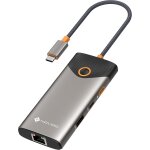 Usb c hub, 7 - en - 1 dock avec hdmi 4k � 60hz, 1 gbps ethernet, 100 w pd charge, ports usb - a / c 5 ...