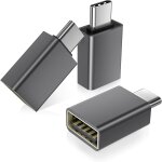 Usb c to usb 3 pack adapter, usb a 3. 0 male converter, type c thunderbolt 4 5 otg for macbook, iphone ...