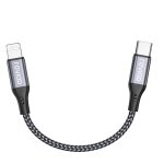 Usb c to lightning cable short 15 cm [mfi certified] iphone usb c cable fast charging power delivery ...