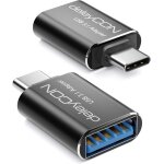 Usb - c vers usb adapter 5 gbit / s (2 pices) - mobile otg adaptateur thunderbolt pour iphone 16 15, ...