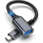 Usb c vers usb adaptateur 3. 0, c�ble otg usb type c m�le vers usb a femelle 5gbps, compatible avec iphone ...