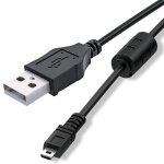 Usb cble 1. 5m, cble de charge de donnes dappareil photo reflex numrique usb, cble de donnes ...