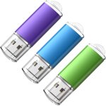 Usb stick 16 gb set of 3 large capacity usb 2. 0 flash drive storage disk memory stick for windows, pc, ...