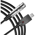 Usb vers xlr microphone câble - convertisseur de liaison studio audio câble connecteur cordons adaptateur ... Usb vers xlr microphone câble - convertisseur de liaison studio audio câble connecteur cordons adaptateur ...