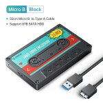 Usb3. 0 noir - orico boîtier de disque dur externe sata vers usb 3. 0, type c hdd, avec autocollant diy, ... Usb3. 0 noir - orico boîtier de disque dur externe sata vers usb 3. 0, type c hdd, avec autocollant diy, ...