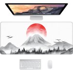 Utigh - - grand tapis de souris xxl gaming desk mat tapis de souris japonais tapis de bureau sous main ...