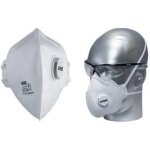 Uvex atemschutzmaske silv - air classic 3310, ffp3 material: kopfband textil / nasenclip pp / kopfbandclips ...