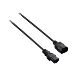 V7 - rallonge de c�ble d'alimentation - power iec 60320 c13 pour iec 60320 c14 - 3 m - noir