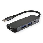 Value 12. 99. 1042 station d'accueil usb 3. 2 gen 1 (3. 1 gen 1) type - c noir
