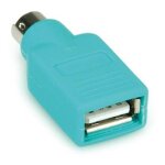 Value adaptateur ps / 2 - usb, vert