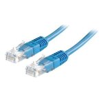 Value cordon cat. 6 utp confectionn� bleu 1, 5m