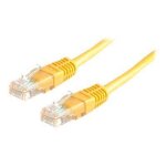 Value cordon cat. 6 utp confectionn� jaune 1, 5m
