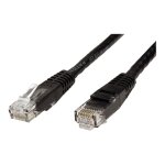 Value - cordon de raccordement - rj - 45 (m) pour rj - 45 (m) - 3 m - utp - cat 6 - moul, bloqu - noir ...