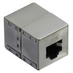 Value coupleur rj - 45 blindé, cat. 6 Value coupleur rj - 45 blindé, cat. 6